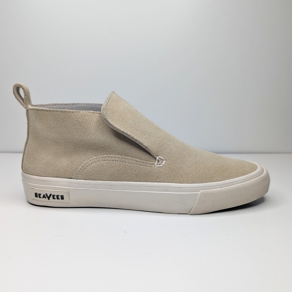 SeaVees Beige Suede Slip-On Sneaker